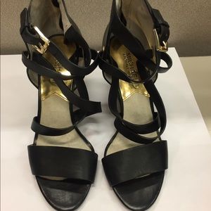 Black Gladiator sandals